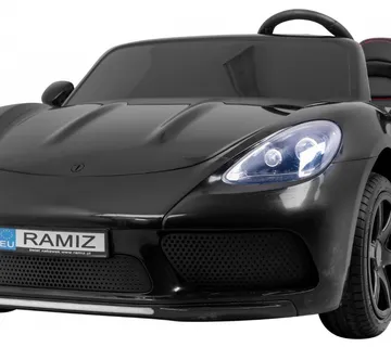 Auto na akumulator Perfecta - dvosjed - crni - cover