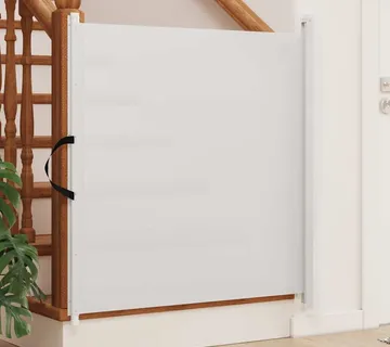vidaXL Uvlačiva vrata za kućne ljubimce bijela 102,5x125 cm - Venlo