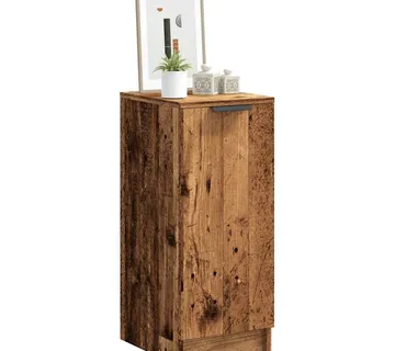 vidaXL Ormarić za cipele staro drvo 29,5x35x70 cm konstruirano drvo - Venlo