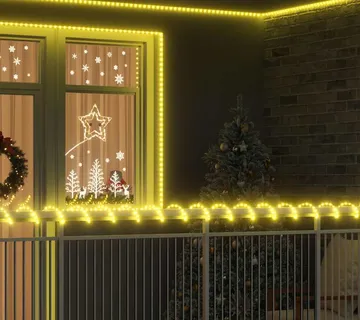 vidaXL Svjetlosna uže s 480 LED svjetlima Topla bijela 20 m PVC - Venlo