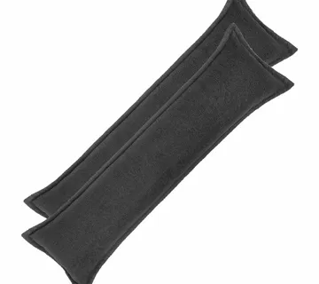 vidaXL Presvlaka za jastuk 2 pcs HOUTEN Tamnosiva 40 x 145 cm Bouclé - Venlo