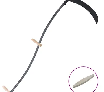 vidaXL Kosa s brusnim kamenom 145 cm - Venlo