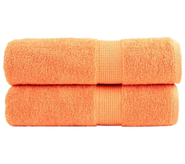 vidaXL Premium ručnici za tuširanje SOLUND 2 kom narančasti 70x140 cm 600 gsm - Venlo