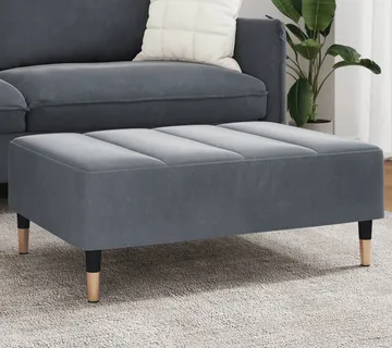 vidaXL Tabure tamnosivi 77x55x31 cm baršunasti - Venlo