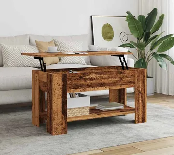 vidaXL Stol za kavu staro drvo 101x49x52 cm konstruirano drvo - Venlo