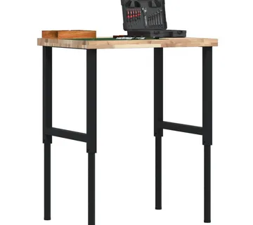 vidaXL Radni stol 80x60x(73-99,5) cm masivno drvo bagrema pravokutni - Venlo