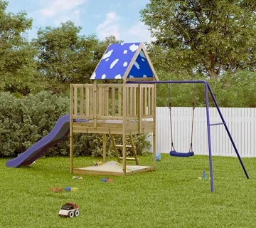 vidaXL Vanjski set za igru od impregnirane borovine - Venlo