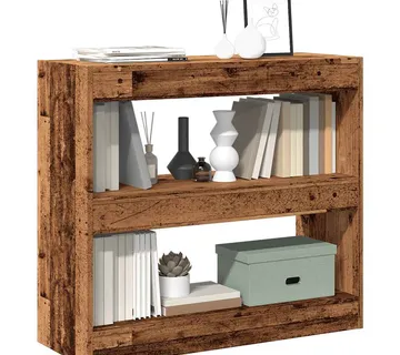 vidaXL Ormarić za knjige/Sobna pregrada staro drvo 80x30x72 cm - Venlo