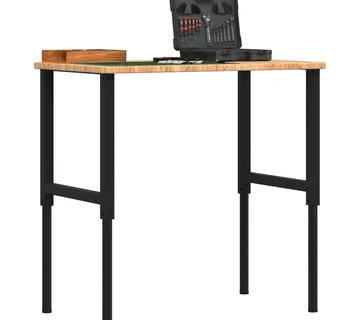 vidaXL Radni stol svjetlosmeđi 100x60x(71,5-98) cm drveni pravokutni - Venlo