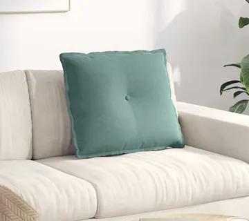 vidaXL Jastuk za leđa Morska zelena 60 x 50 cm Kordura tekstil - Venlo