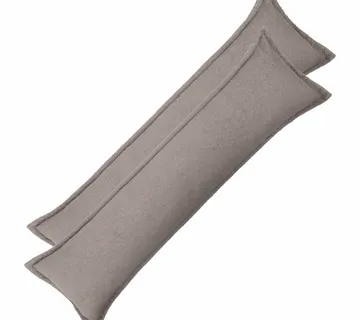 vidaXL Presvlaka za jastuk 2 pcs HOUTEN Svjetlosiva 40 x 145 cm Bouclé - Venlo
