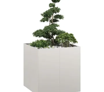 vidaXL Sadilica 80x80x80 cm od nehrđajućeg čelika - Venlo