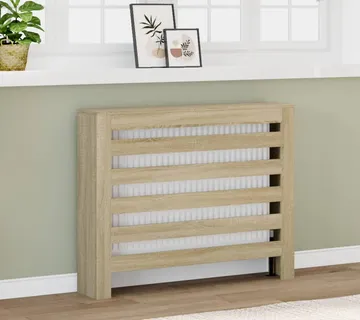 vidaXL Pokrov za radijator hrasta sonome 104x20x82cm konstruirano drvo - Venlo