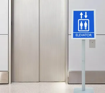 vidaXL Postolje za poster Srebrno 32,5 x 27 x 126 cm Liveno željezo - Venlo