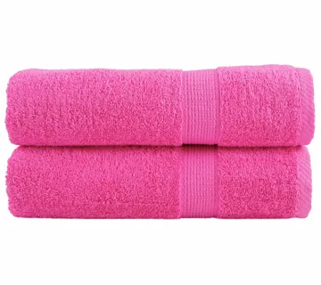 vidaXL Premium ručnici za ruke SOLUND 2 kom. ružičasti 50x100 cm 600 g/m² - Venlo
