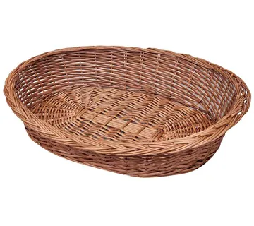 vidaXL Košara za psa / krevet za ljubimce od vrbe prirodna boja 90 cm - Venlo
