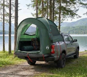 vidaXL Šator za auto 200 x 170 x 170 cm Maslinasto zelena - Venlo