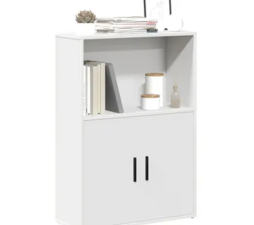 vidaXL Polica za knjige bijela 60x24x85 cm izrađeno drvo - Venlo