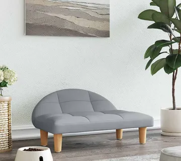 vidaXL Krevet za pse svjetlosivi 70x52x30 cm od tkanine - Venlo