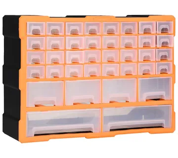 vidaXL Organizator s 38 ladica 52 x 16 x 37,5 cm - Venlo