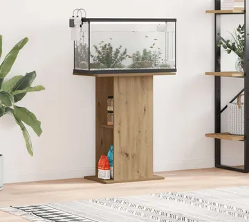 vidaXL Stalak za akvarij Artisan hrast 36x60,5x72,5 cm Konstruirano drvo - Venlo