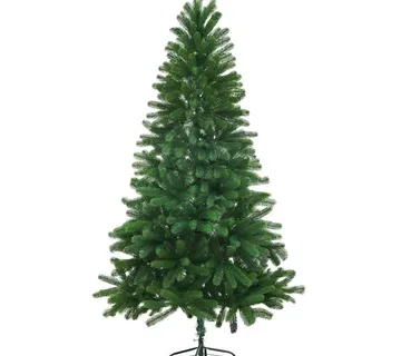 vidaXL Umjetno božićno drvce s realističnim iglicama 150 cm zeleno - Venlo