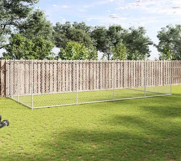vidaXL Vanjski kavez za pse 7,6 x 3,8 x 1,9 m - Venlo