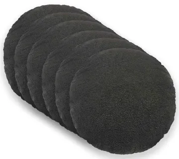 vidaXL Presvlaka za jastuk 6 pcs HEERLEN Tamnosiva Ø 40 cm Bouclé - Venlo