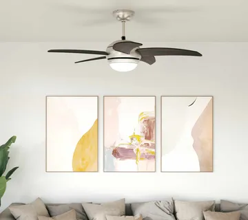vidaXL Ventilator za strop s svjetlom i daljinskim upravljačem - Venlo