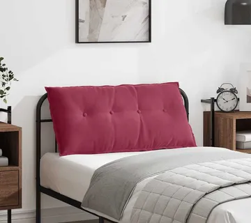 vidaXL Jastuk za leđa Vinska crvena 100 x 50 cm Kordura tekstil - Venlo