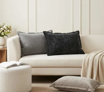 vidaXL Presvlaka za jastuk 6 kom. HOUTEN Antracit 50 x 75 cm - Venlo