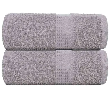 vidaXL Ručnici za pranje FROGN 2 kom. sive 30x30 cm 360 g/m² - Venlo