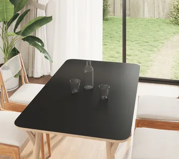 vidaXL Naljepnice za namještaj samoljepljive mat crne 90x500 cm PVC - Venlo