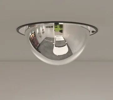 vidaXL Potpuno kupolasto prometno ogledalo Ø30 cm akrilno - Venlo
