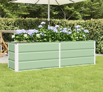 vidaXL Sadilica Zelena 160 x 40 x 45 cm Čelik - Venlo