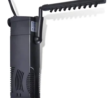 vidaXL Filter pumpa za akvarij, s aktivnim ugljenom, 600 L/h - Venlo