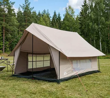 vidaXL Kabinski šator Krem 340 x 246 x 210 cm Polipamuk - Venlo
