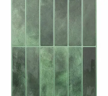 vidaXL Pravougaona keramika 10 kom. Tamnozelena 29 x 23 x 0,08 cm - Venlo
