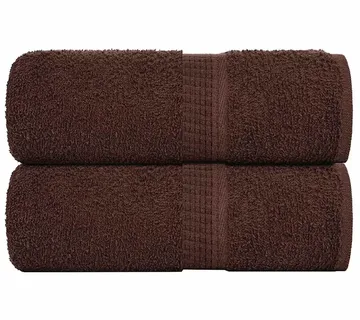 vidaXL Ručnici za goste FROGN 2 kom. Smeđi 30x50 cm 360 g/m² - Venlo