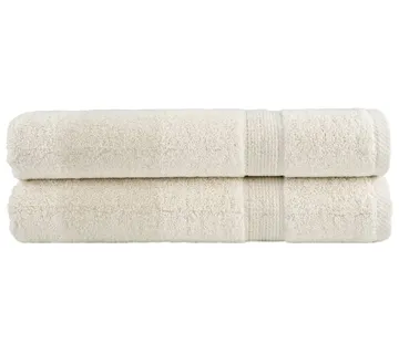 vidaXL Ručnici SOLUND 2 kom krem 100 x 200 cm 600 gsm - Venlo