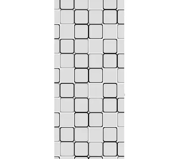 vidaXL Rolo zavjesa za tuš s kazetom 100x240 cm širina tkanine 96 cm - Venlo