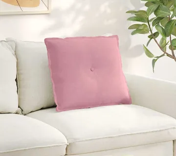 vidaXL Jastuk za leđa Ružičasta 60 x 50 cm Kordura tekstil - Venlo