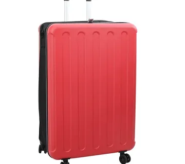 vidaXL Kofer s zaključavanjem Crvena 50 x 30 x 76 cm ABS plastika - Venlo