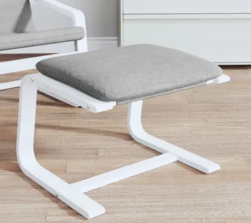 vidaXL Tabure svjetlosivi 51 x 41 x 40 cm od tkanine - Venlo