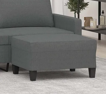 vidaXL Tabure tamnosivi 70 x 55 x 41 cm od tkanine - Venlo
