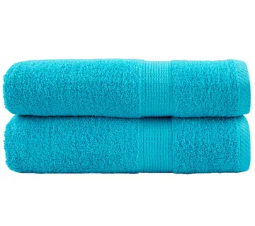 vidaXL Premium ručnici za ruke SOLUND 2 kom. tirkizni 50x100 cm 600 g/m² - Venlo