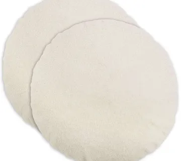 vidaXL Presvlaka za jastuk 2 pcs HEERLEN Krem Ø 40 cm Bouclé - Venlo