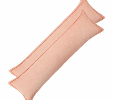 vidaXL Presvlaka za jastuk 2 pcs HOUTEN Ružičasta 40 x 145 cm Bouclé - Venlo