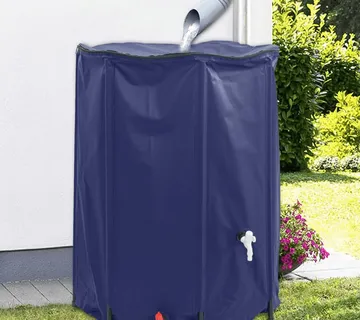 vidaXL Spremnik za vodu sa slavinom sklopivi 1350 L PVC - Venlo