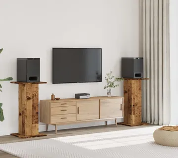 vidaXL Stalci za zvučnike 2 kom 30 x 30 x 80 cm konstruirano drvo - Venlo
